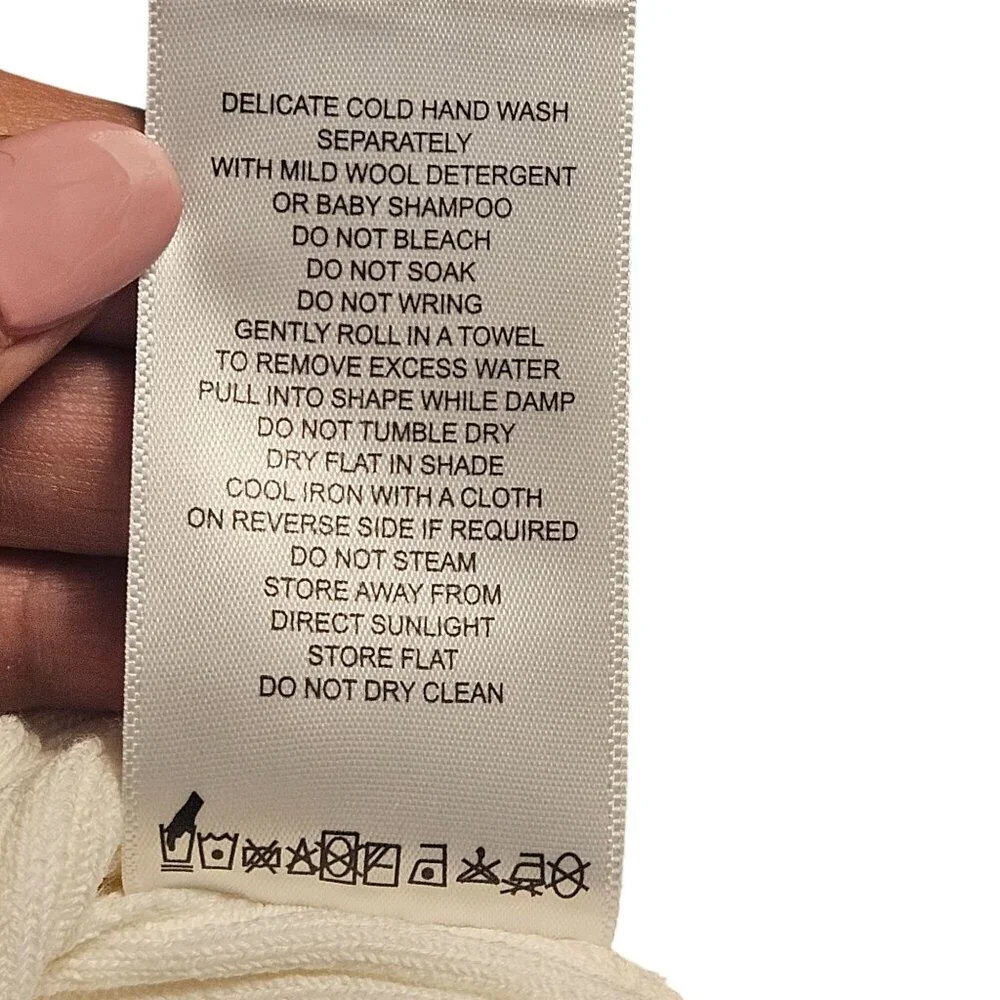 Aje Women’s Ivory L Ribbed Tank Top Minimalist Chic Quiet Luxury Capsule Wardrob - Picture 12 of 14